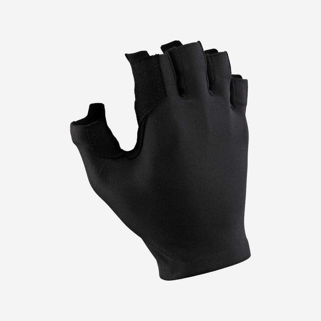 Gants vélo route 100 noir